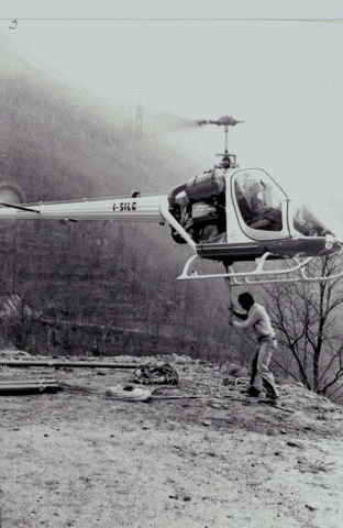 La storia del volo GIANA HELICOPTER-7