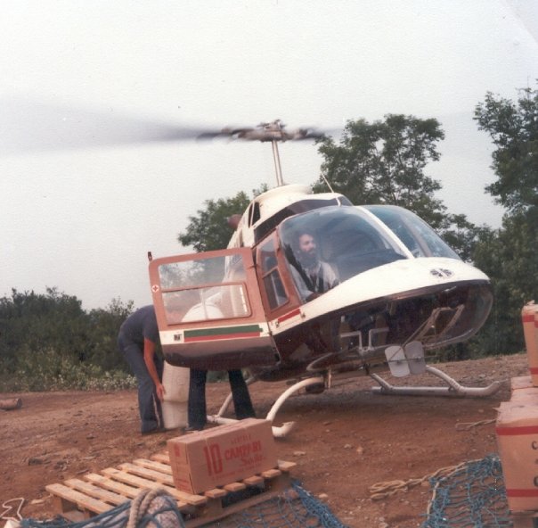La storia del volo GIANA HELICOPTER-47